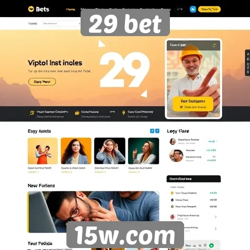 Interface do usuário do site 29 bet é intuitiva e moderna
